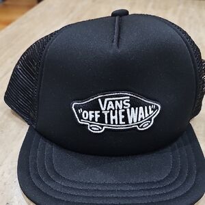 Vans Black Mesh Cap with Logo